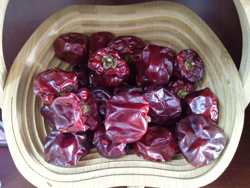 烘干燈籠椒